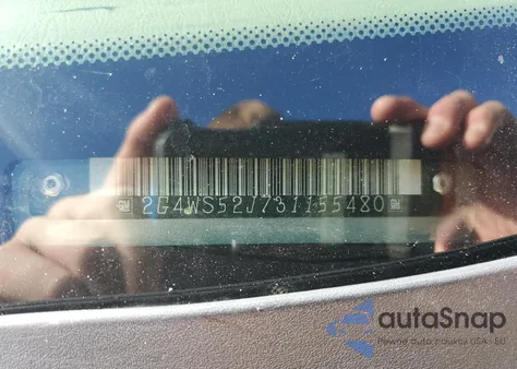 2003 Buick Century Custom z USA, uszkodzony, nr VIN 2G4WS52J731155480